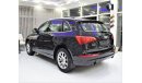 Audi Q5 Std EXCELLENT DEAL for our Audi Q5 QUATTRO ( 2013 Model! ) in Black Color! GCC Specs