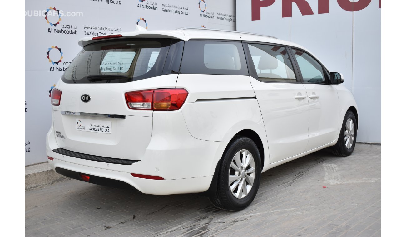 Kia Carnival 3.3L EX 2017 GCC SPECS WITH DEALER WARRANTY