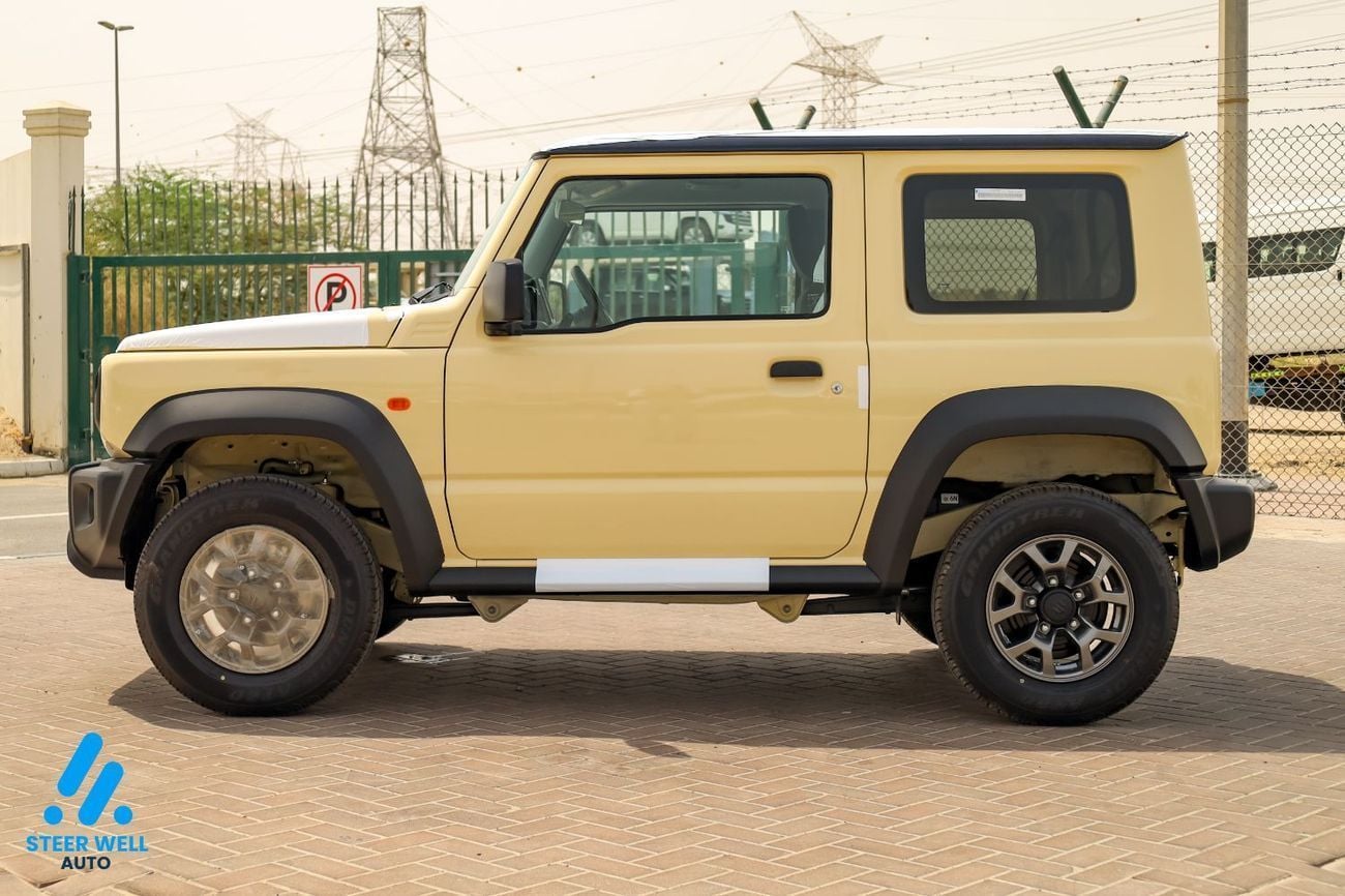 سوزوكي جيمني 2026 1.5L GL Petrol M/T | 3-Door, 4-Seater Compact SUV | Rugged & Built for Adventure | Book Now – E