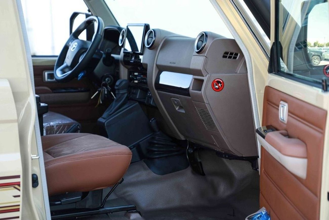 Toyota Land Cruiser Pick Up 2024 TOYOTA LC79 LX Z DOUBLE CAB 2.8 - BEIGE inside TAN | Export Only