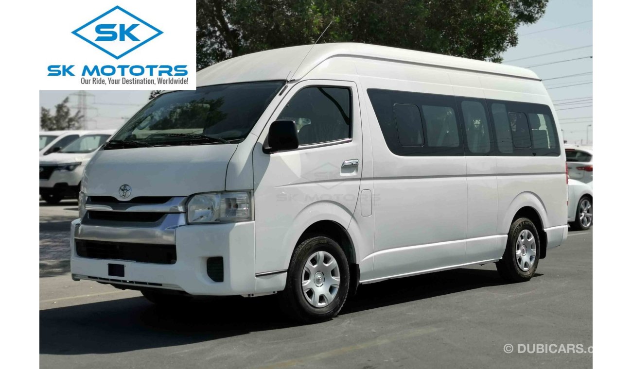 Toyota Hiace HIGHROOF 2.7L PETROL, 15" ALLOY WHEELS, POWER STEERING (LOT # 515)