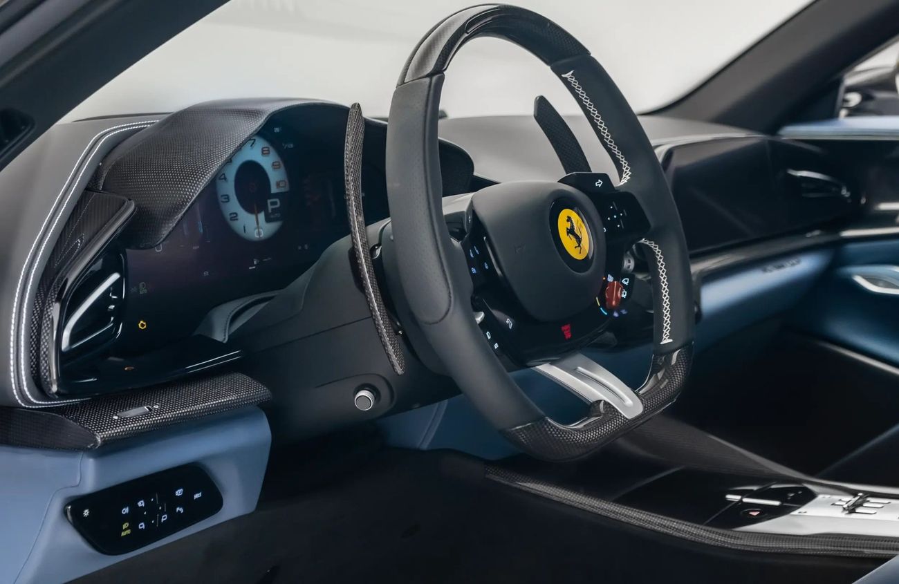 Ferrari Purosangue 6.5L V-12 Naturally Aspirated Engine