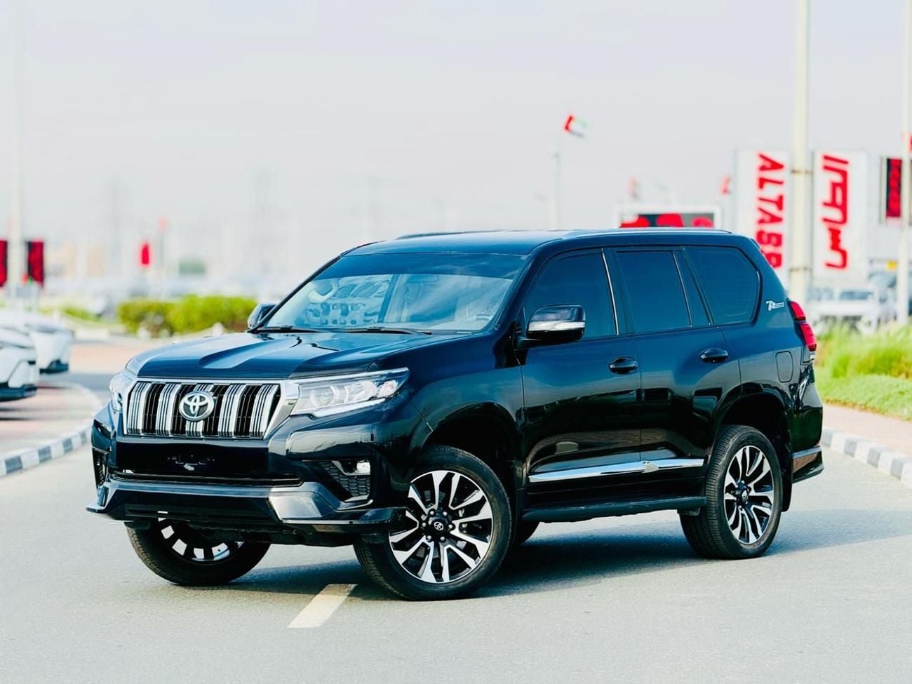 Toyota Prado Toyota Prado year 2023 Petrol cylinder 4 automatic gear black colour