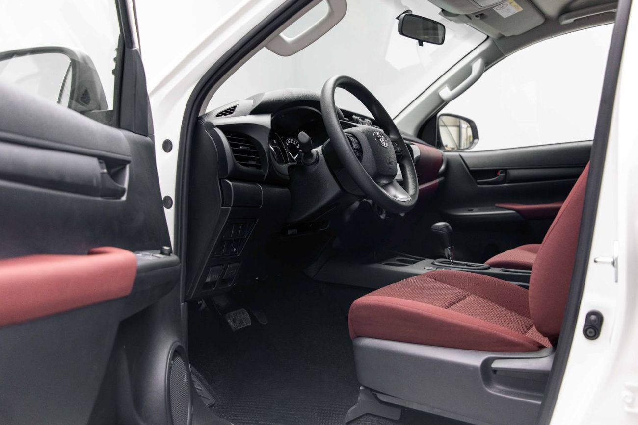 Toyota Hilux DLX 2.4L - Super White Inside Red | Export Only