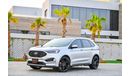 Ford Edge ST | 2,722 P.M | 0% Downpayment | Full Option | Perfect Condition