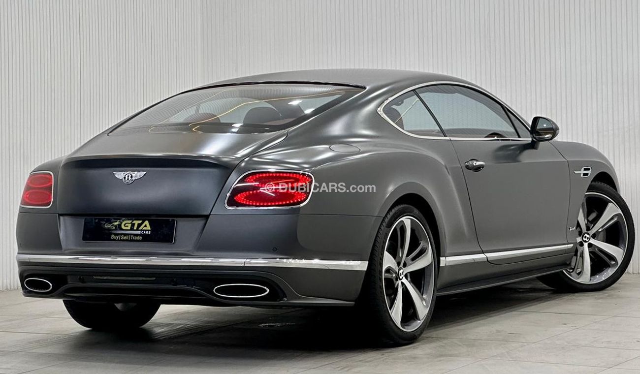 Bentley Continental GT 2016 Bentley Continental GT Speed, Warranty, Full Service History, Low Kms, GCC