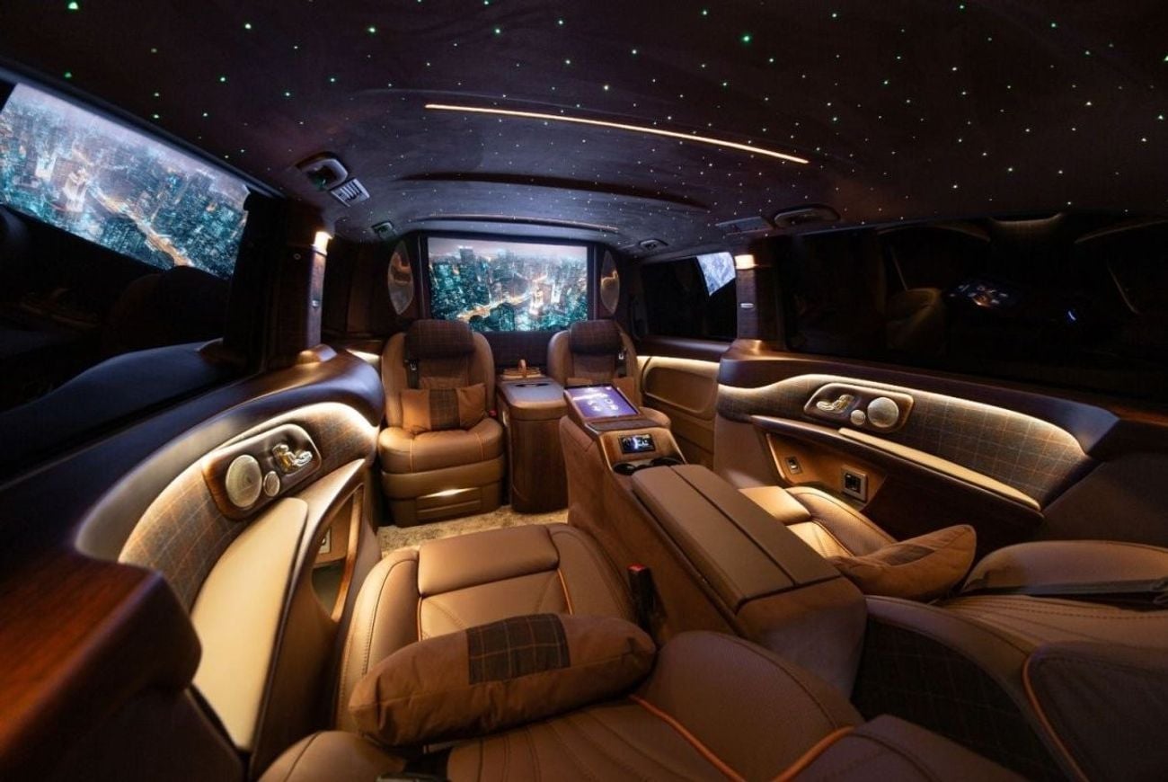 Mercedes Benz V300 AVANTGARDE ERTEX LUXURY DESIGN - RALPH LAUREN MYSTIC