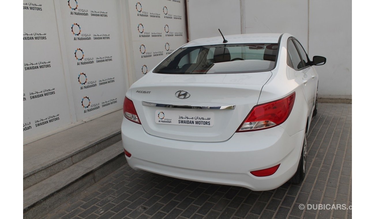 هيونداي أكسنت 1.4L 2015 MODEL WITH WARRANTY