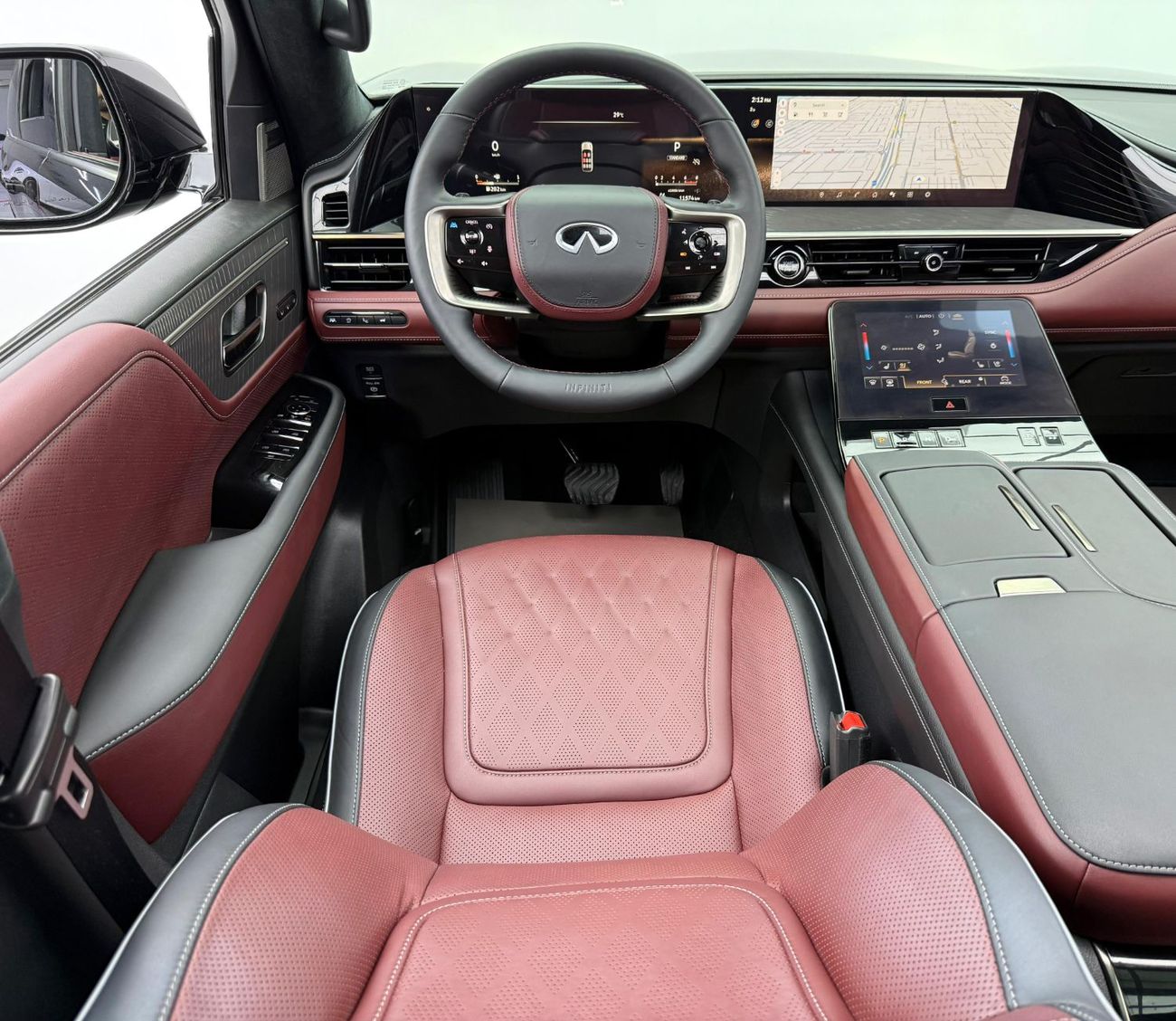 Infiniti QX80 Autograph Bench Chairs 3.5L 2025 Infiniti QX80 Autograph, 5 Years Infiniti Warranty, Full Infiniti S