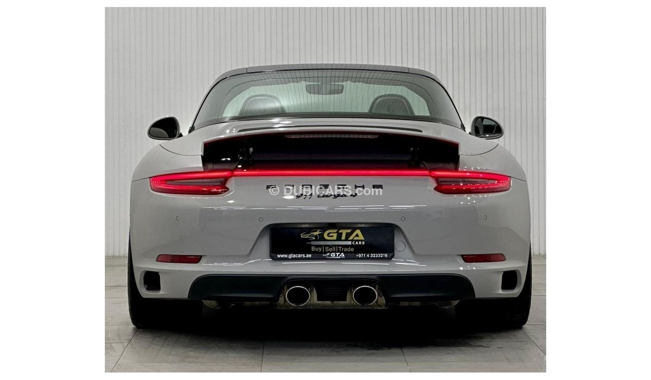 Porsche 911 2019 Porsche 991.2 Targa 4, October 2023 Porsche Warranty, New Tyres, Low Kms, GCC