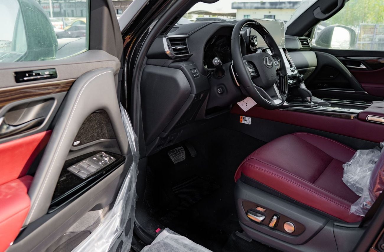 Lexus LX700h 2026 Lexus LX700h Signature 3.5L AT Hybrid 7Seats (Black-Red)