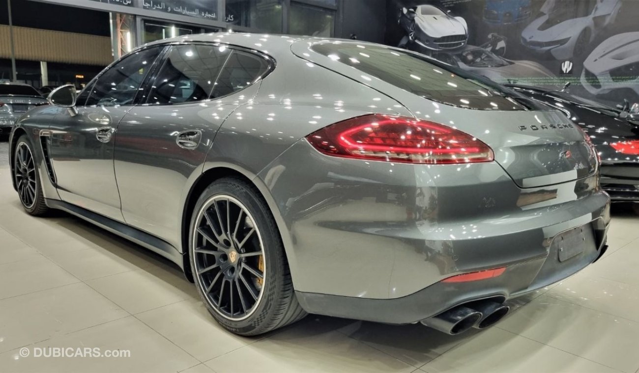 بورش باناميرا جي تي أس PORSCHE PANAMERA GTS 2014 GCC LOW MILEAGE 54K KM FULL PORSCHE SERVICE HISTORY FOR 179K AED