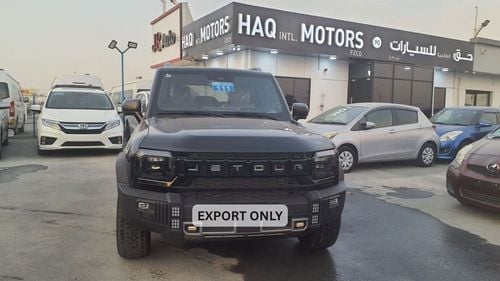 Jetour T2 JETOUR T2 2.0L Export Only  | 5-Seater | Elegant Black Exterior & Premium Beige Interior