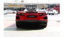 شيفروليه كورفت Stingray 3LT Convertible V8 6.2L Sport Car Brand New