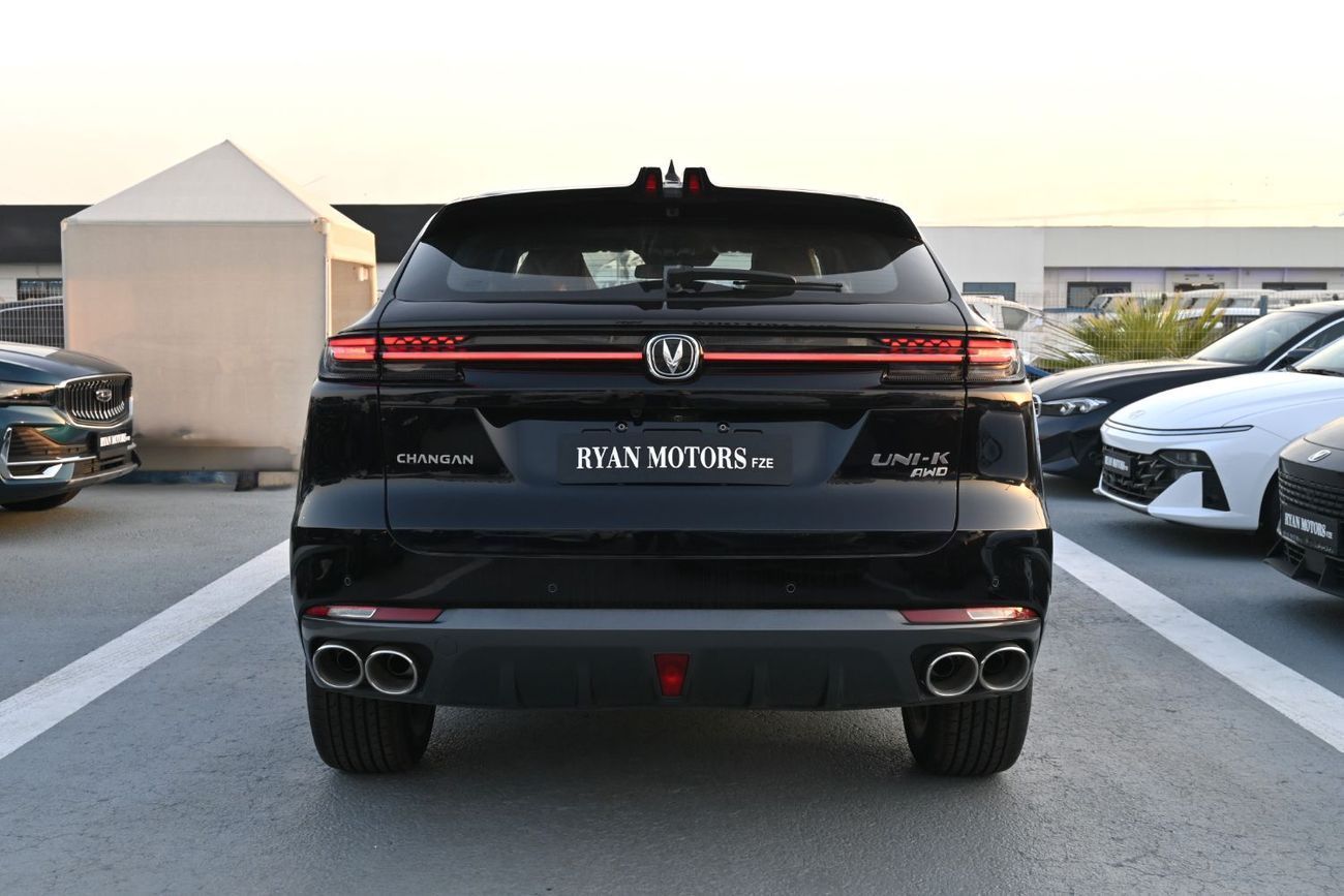 تشنجان يوني ك CHANGAN UNI-K 2.0L Turbo, AWD, Petrol, Model 2025, Color Black