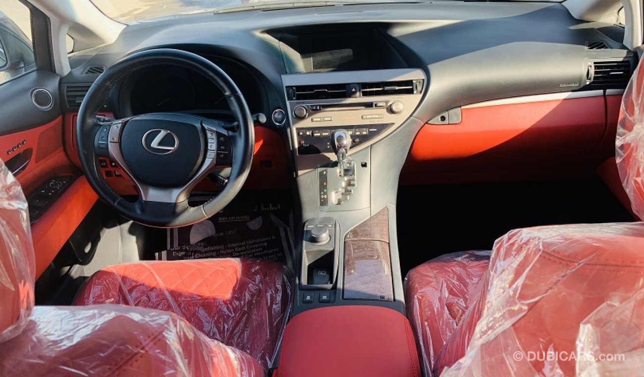 Lexus RX350 2015 GREY INSIDE RED