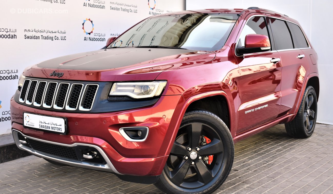 جيب جراند شيروكي OVERLAND 3.6L V6 4X4 2014 GCC SPECS