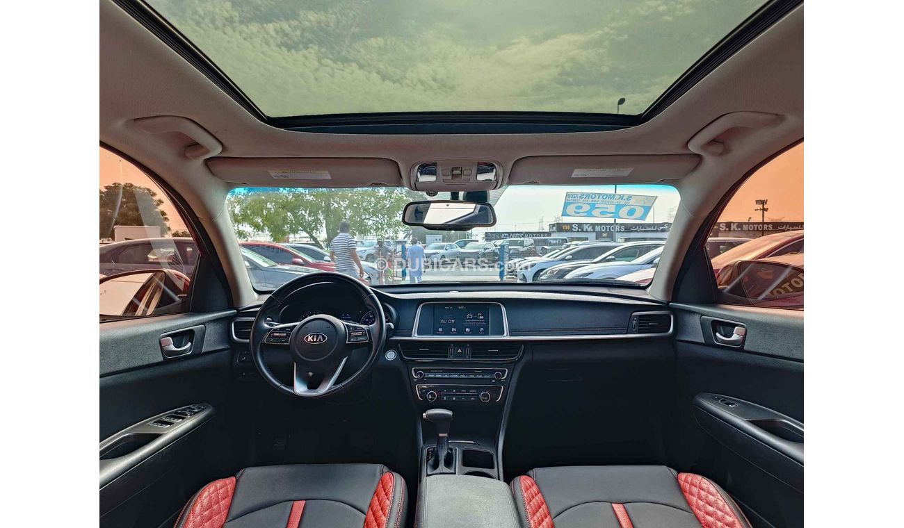 كيا أوبتيما LIMITED / PANORAMIC ROOF / LEATHER SEATS / RADAR / FULL OPTION (LOT # 94503)