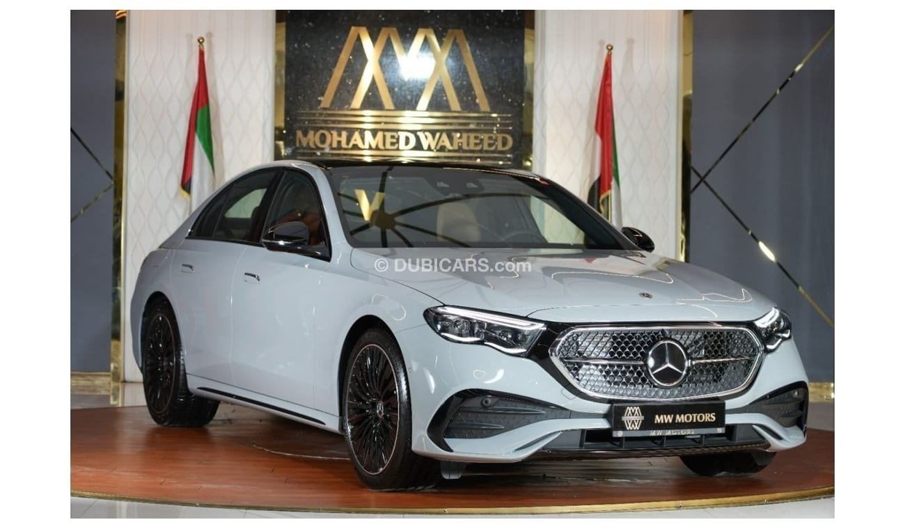 Mercedes-Benz E300 Mercedes-Benz E 300 | GCC 2024 0km | Agency Warranty | AMG Package | Panoramic | 360 View