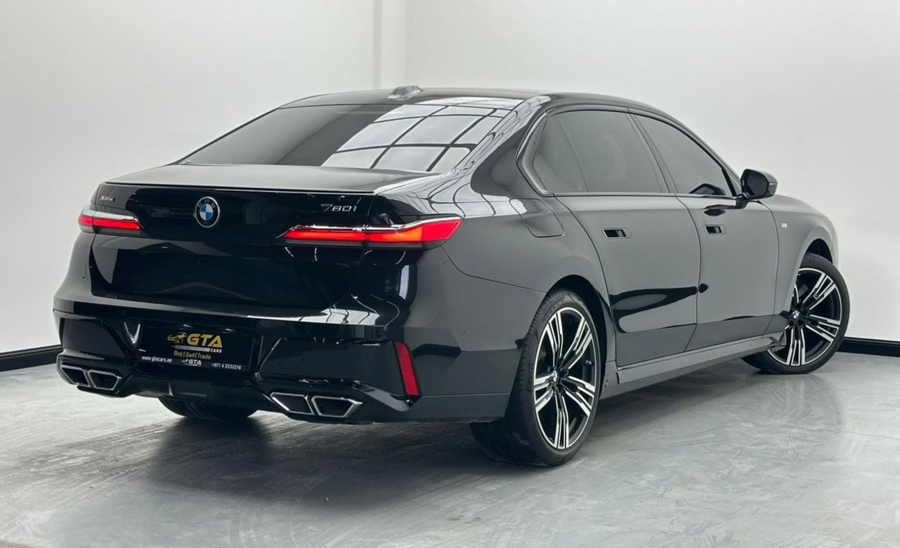 بي أم دبليو 760i 2024 BMW 760i xDrive M-Sport, 2028 BMW Warranty and Service Pack, BMW Service History, GCC