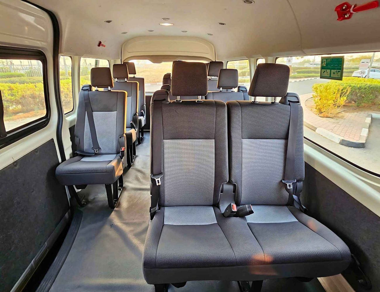 Toyota Hiace HIGHROOF PASSENGER/13 SEATER/3.5L PETROL M/T/ LOT#26935