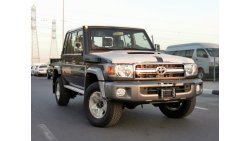 تويوتا لاند كروزر بيك آب 4.5L,V8,DIESEL,DOUBLE/CABIN,PICKUP,POWER WINDOW,DIFF LOCK,ALLO/WHEELS,OVER FENDER,WINCH,MT,2021MY