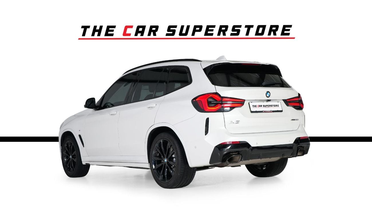 BMW X3 XDRIVE 30i M SPORT 1 Owner-BMW Warranty & Service Contract Until 09/2028-Pearl White