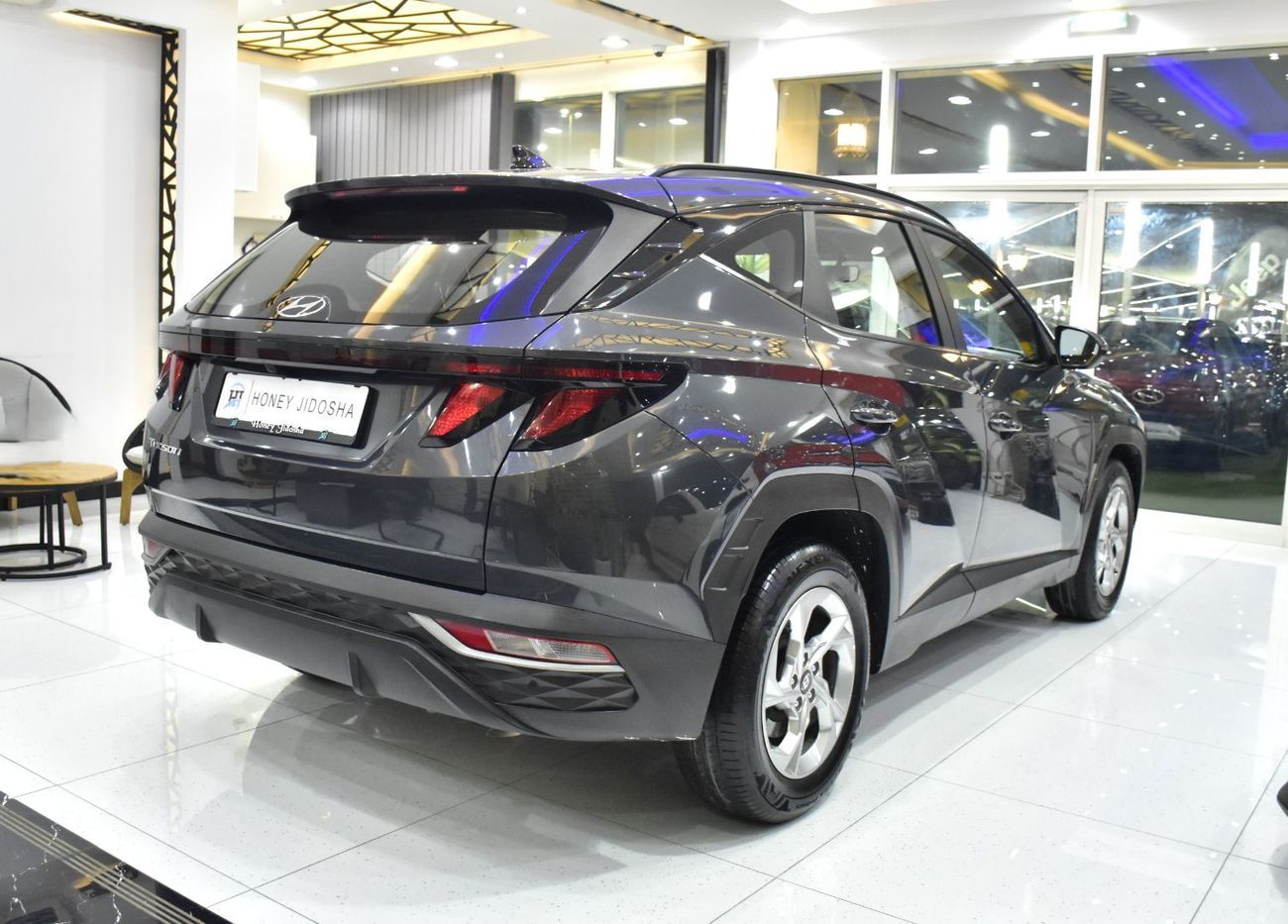 Hyundai Tucson EXCELLENT DEAL for our Hyundai Tucson ( 2023 Model ) in Grey Color GCC Specs