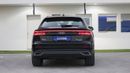 Audi Q8 55 TFSI quattro V6 3.0TC | Full Service History | Certified & Inspected | GCC | Zero Down payment support