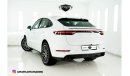 Porsche Cayenne BRAND NEW PORSCHE CAYENNE COUPE Sport Design Package - MAIN DEALER WARRANTY