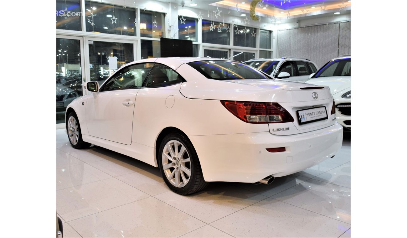 Lexus IS300 EXCELLENT DEAL for our Lexus IS 300C 2014 Model!! in White Color! GCC Specs