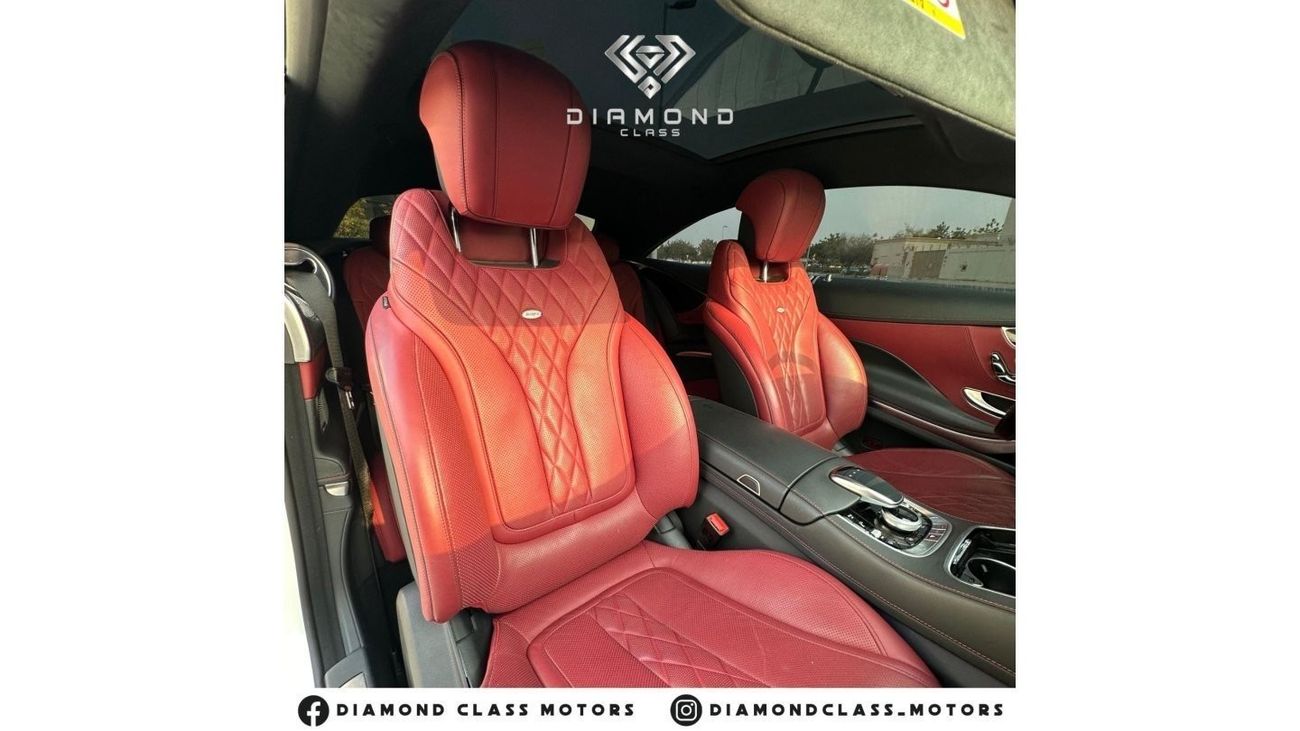 Mercedes-Benz S 560 Coupe Mercedes S560 Coupe AMG  Full Option GCC 75,000 Km  Under Warranty Full Service History No paint, No