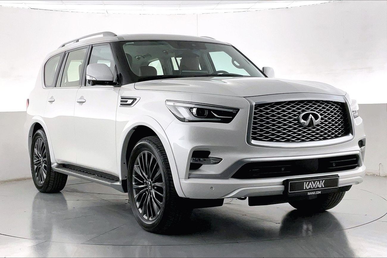 Infiniti QX80 Luxe Sensory ProActive (8 Seater) | 1 year free warranty | 0 Down Payment