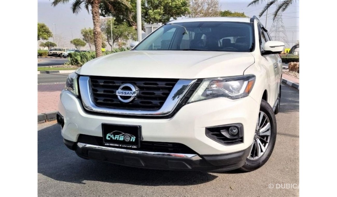 Nissan Pathfinder SL NISSAN PATHFINDER 2018 WITH ONLY 47K KM IN BEAUTIFUL SHAPE FOR 69K AED WITH 1 YEAR WARRANTY