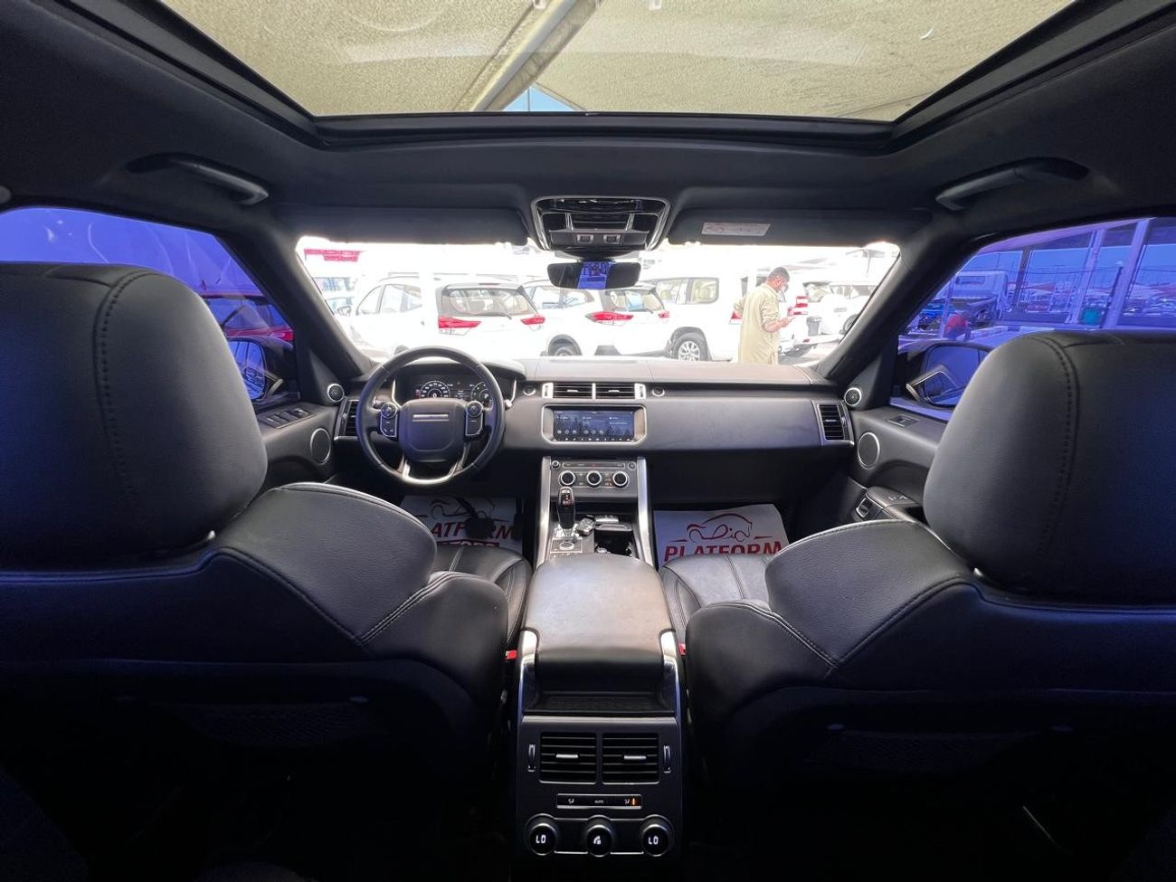 لاند روفر رينج روفر سبورت رنج روفر سبورت 6 سلندر سوبر جارج موديل 2017 مواصفات خليجية صبغ وكالة بدون حوادث