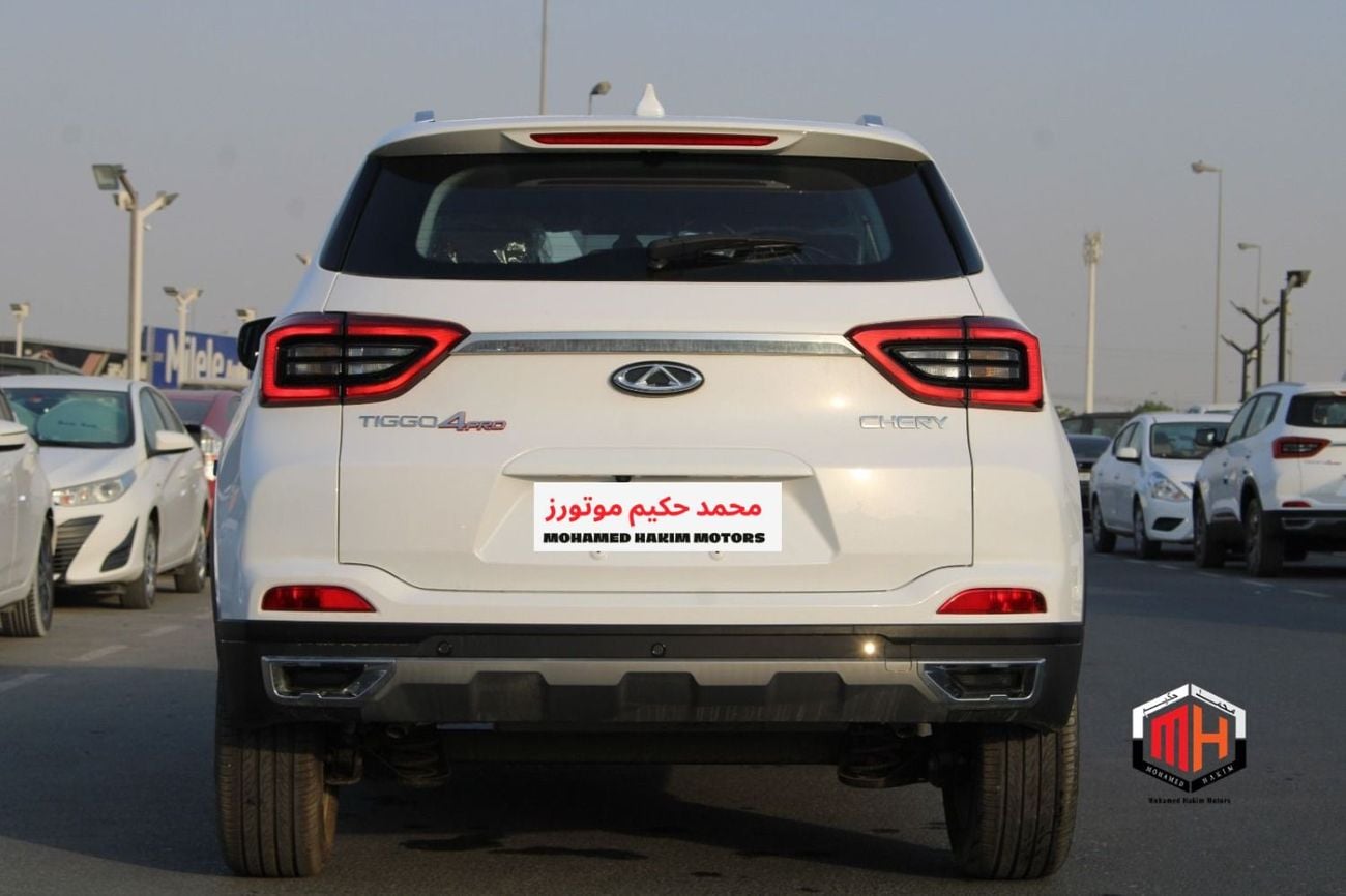 شيري تيغو Chery Tiggo 4 Pro 1.5L Comfort 2026 – فئة Comfort أوتوماتيك | أبيض خارجي | 1.5 لتر بنزين