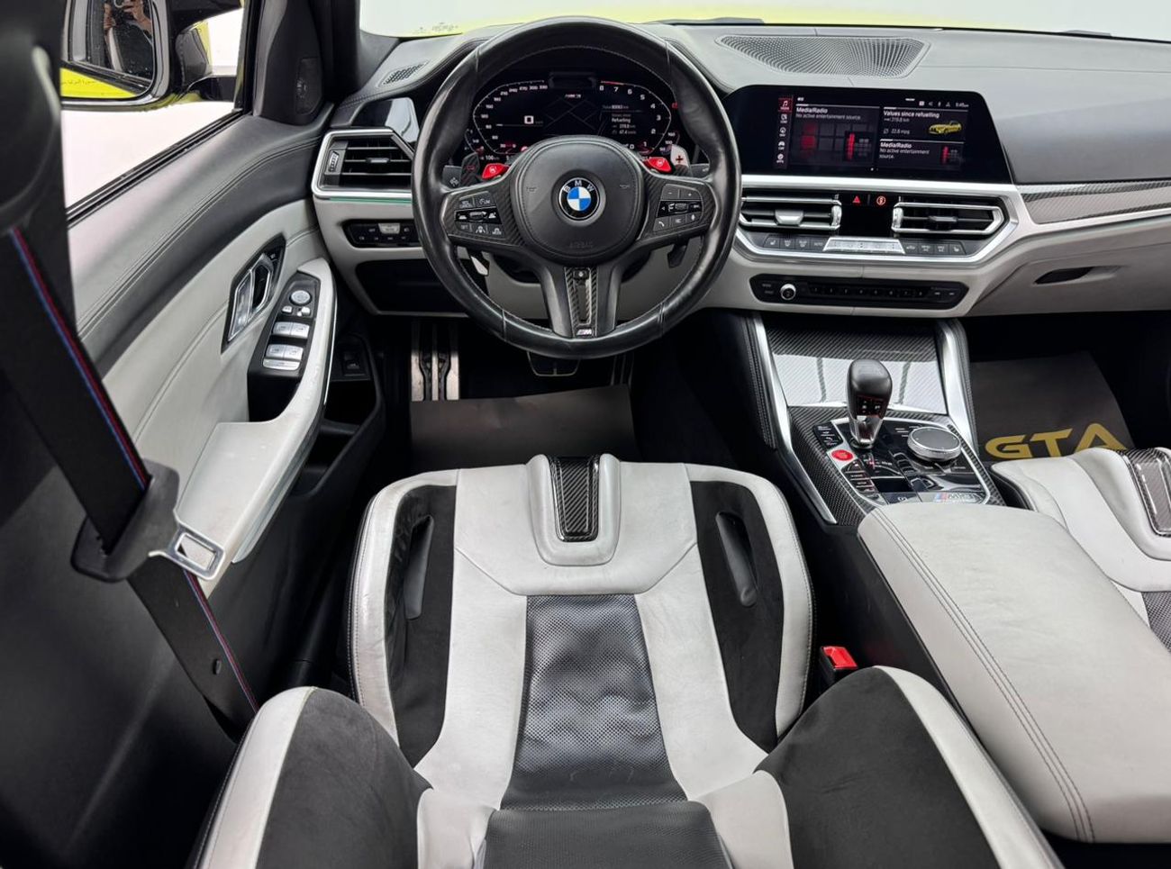 بي أم دبليو M3 Competition 3.0L 2021 BMW M3 Competition, 1 Year Warranty, BMW Service History, GCC