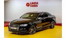 Audi S3 Audi S3 2018 GCC under Agency Warranty with Flexible Down-Payment.