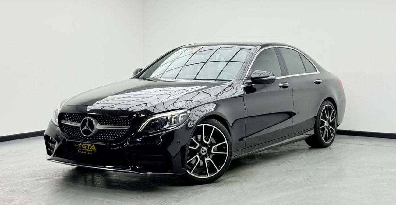 Mercedes-Benz C 200 2021 Mercedes-Benz C200 AMG, Mercedes Warranty+Full Service History, GCC