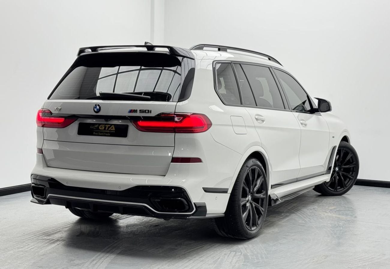 BMW X5 2022 BMW X7 M50i, 2027 BMW Warranty + Service Pack, Full BMW Service History, 7 Seater, GCC