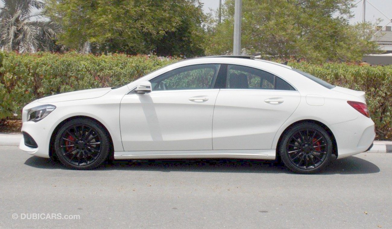 Mercedes-Benz CLA 250 AMG 2.0L Turbo Black Rims GCC Specs with 2 Yrs Unlimited Mileage Warranty