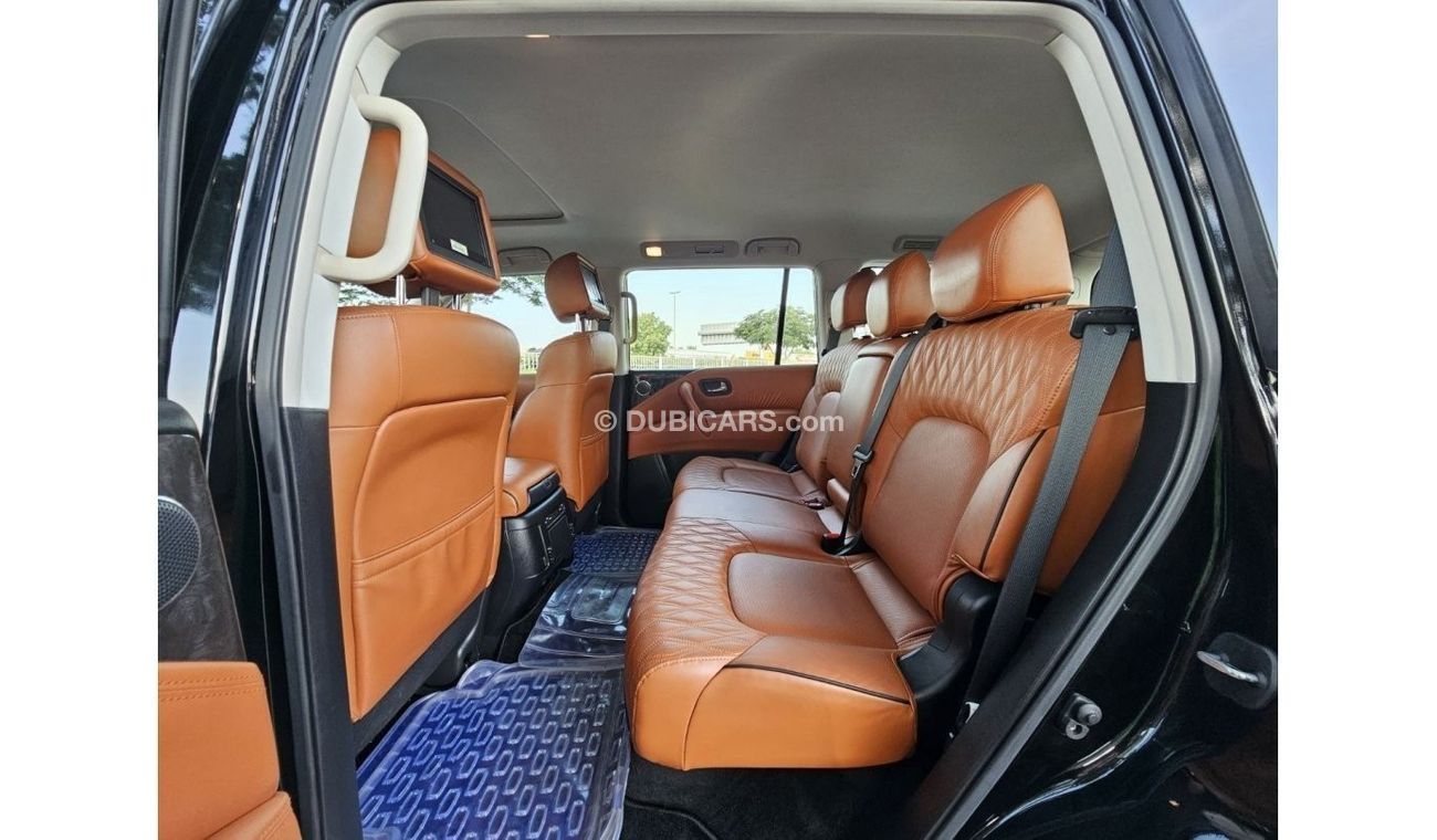 Nissan Patrol LE Platinum City NISSAN PATROL PLATINUM V8 2021 GCC SINGLE OWNER WITH AGENCY SERVICE IN MINT CONDITI