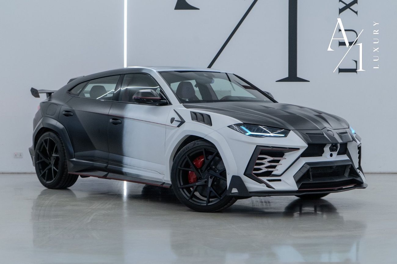 لامبورغيني اوروس 2022 Lamborghini Urus, Two-Tone, MANSORY Kit, Excellent Condition, CarbonFibre Package, GCC Spec