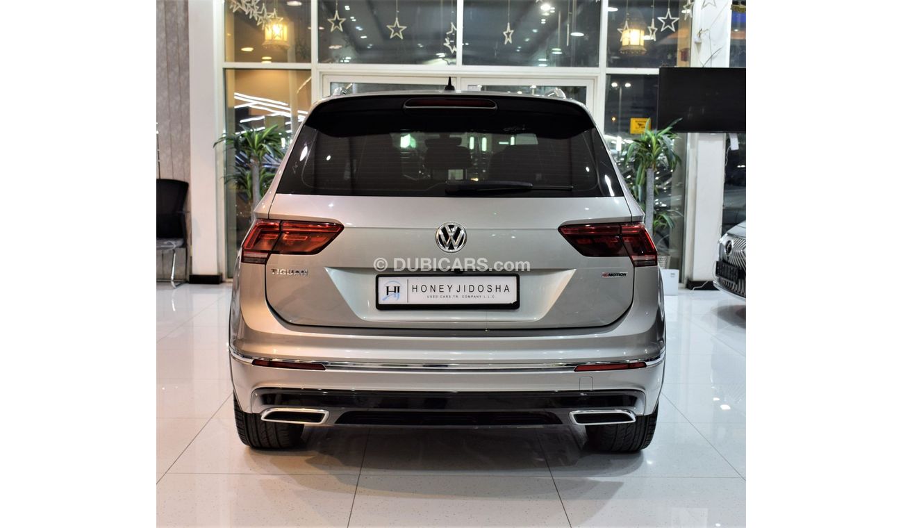 Volkswagen Tiguan EXCELLENT DEAL for our Volkswagen Tiguan R-Line 4MOTION 2019 Model!! in Beige / Silver Color! GCC Sp