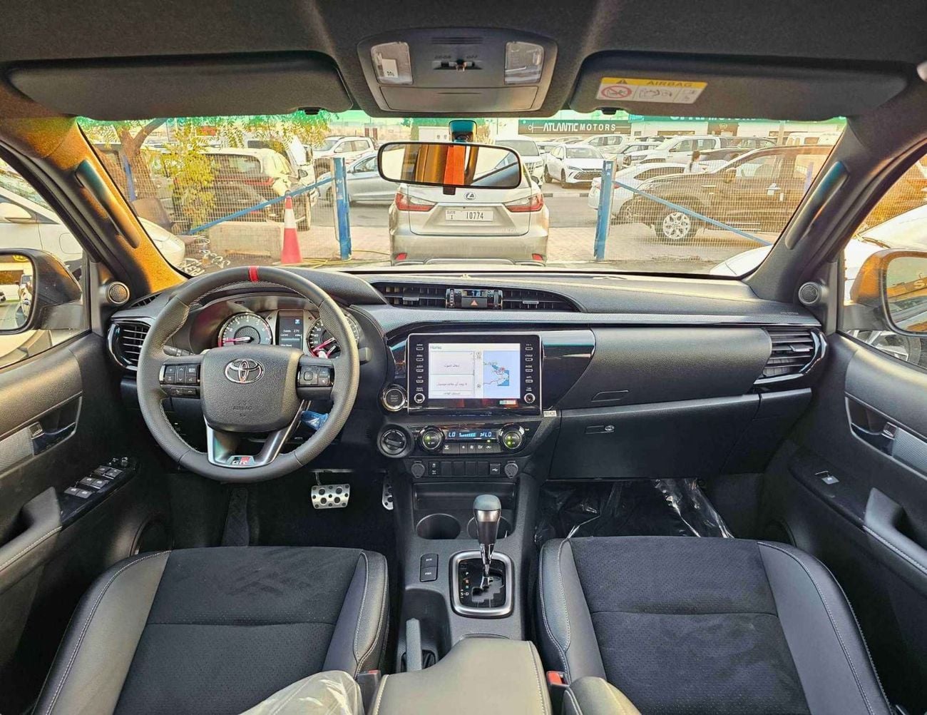 Toyota Hilux GR SPORT 4.0L PETROL GR SPORT || 4.0L PETROL V6 / OVER FENDER / 360*CAMERA / DRIVER PWR SEATS WITH LATHER (CODE# HGRPKW)