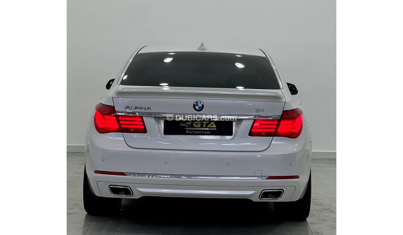 BMW 750Li 2014 BMW 750 V8 Individual Alpina B7, Full Service History, Original Alpina Kit, Low Kms, GCC Specs
