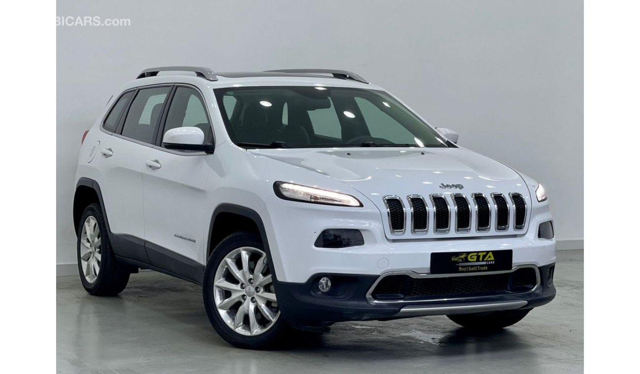 Jeep Cherokee Limited 2017 Jeep Cherokee Limited, Warranty, Full Jeep Service History, Low Kms, GCC