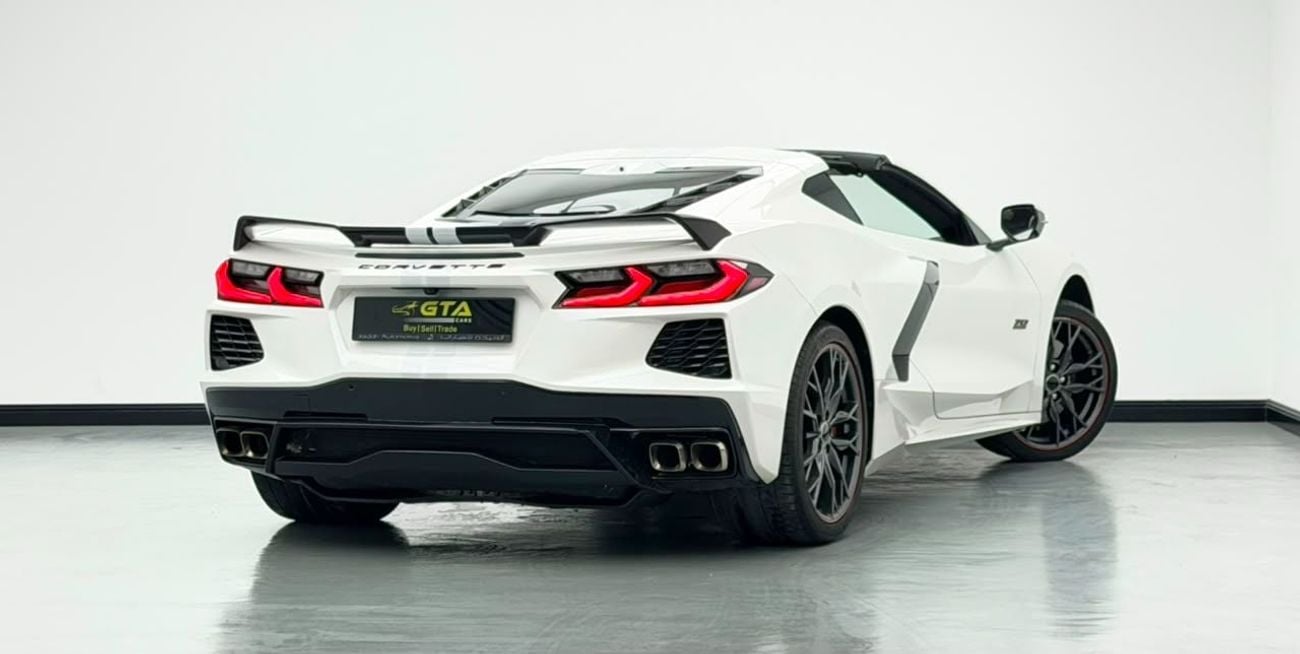 شيفروليه كورفت STINGRAY 3LT 70TH ANNIV 2023 Chevrolet Corvette Stingray 3LT 70th Anniversary Edition, 1 Year Warranty, Full Service History