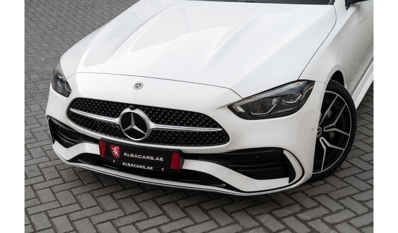 مرسيدس بنز C 200 Premium 2.0L 200 AMG  | 3,907 P.M  | 0% Downpayment | Agency Warranty | Brand New