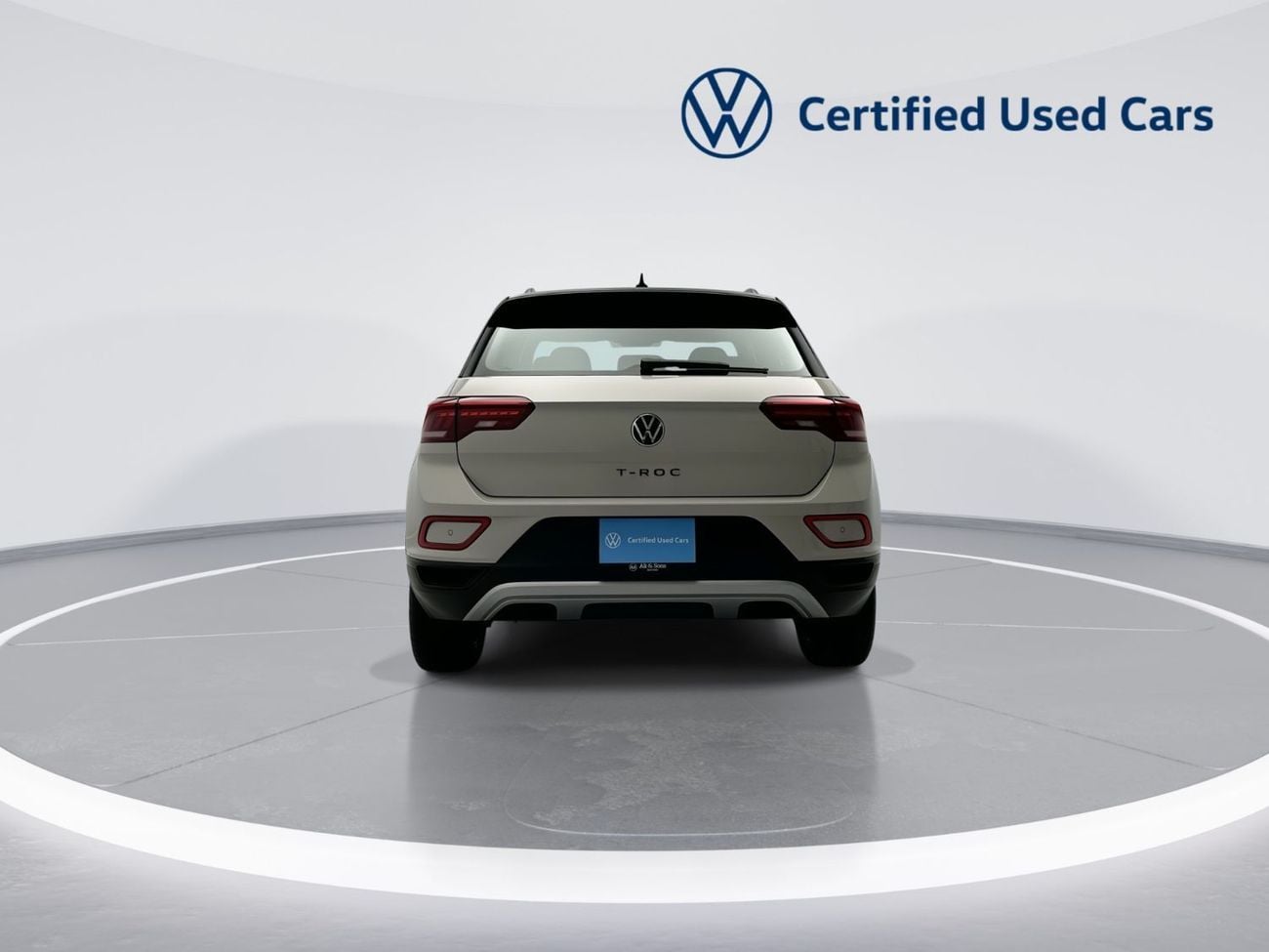 Volkswagen T ROC Style 1.4L Style without Sunroof w/ Black Style (Ref#34595) / WAS 103,900 AED - NOW 96,900 AED